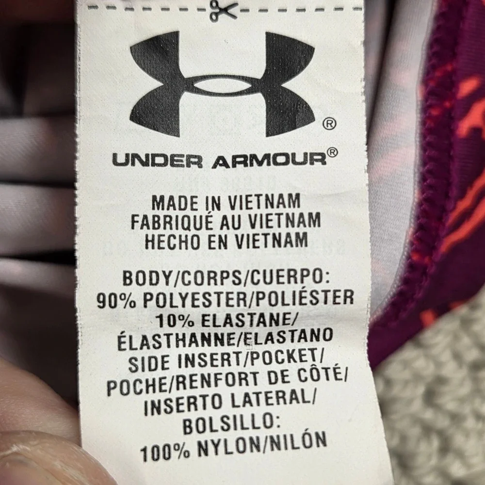 Under Armour Iso-Chill Meridian‎ Quarter Zip Pullover Shirt Magenta Womens Small